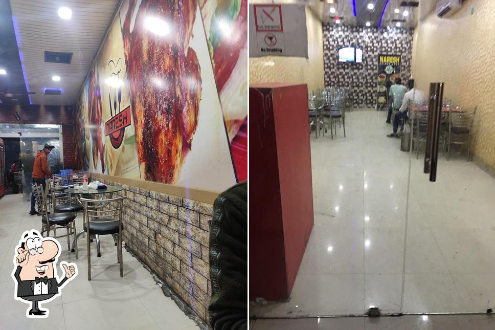 The interior of Naresh Chicken Soup Corner