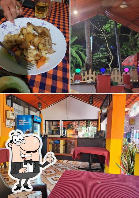 The interior of Casmy Guest House & Restaurant