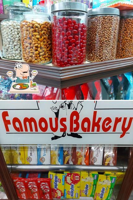 Food at Famous Bakery