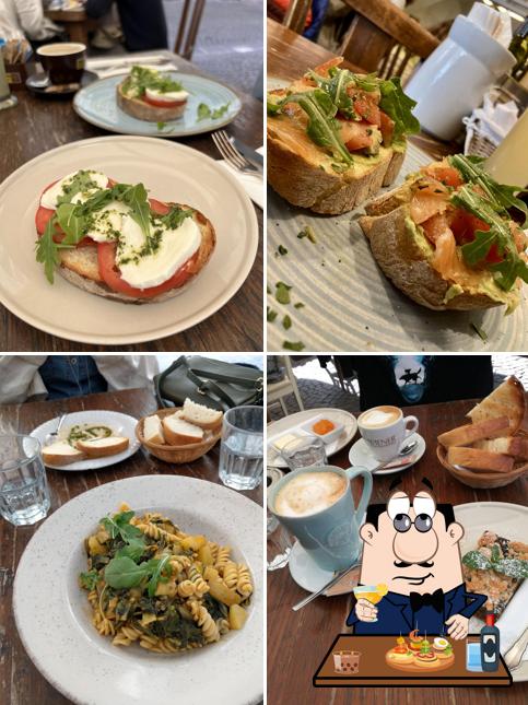 Bruschette al Humus Das Bio Bistro