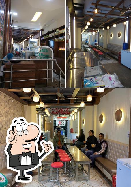 The interior of Albaan Dairy Foods
