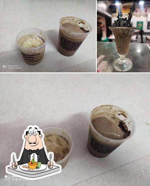 Chocolate mousse at Cream & Fudge