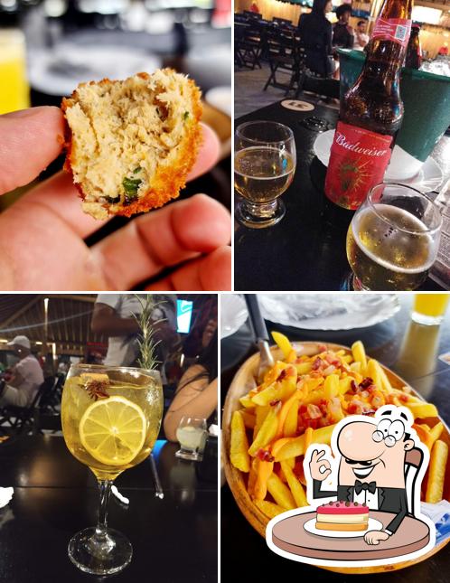 Bolo de queijo em Kabanas Music Bar