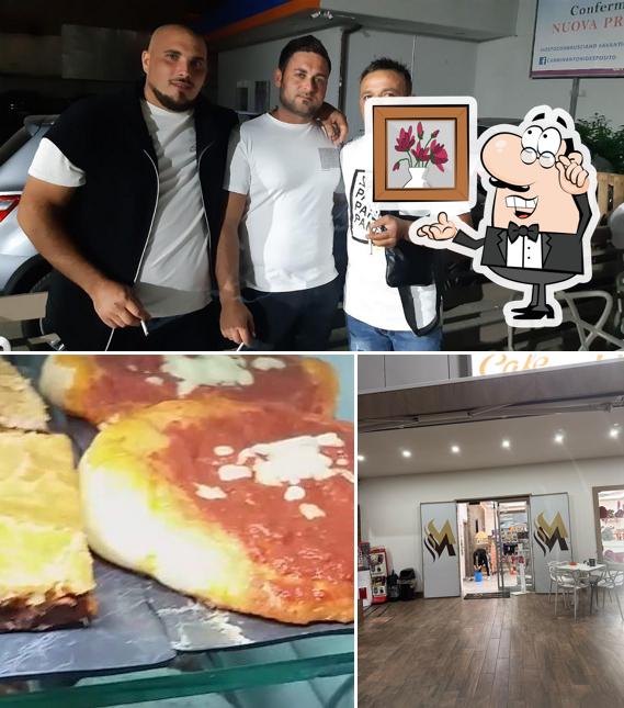 Gli interni di Mattaré café bistró