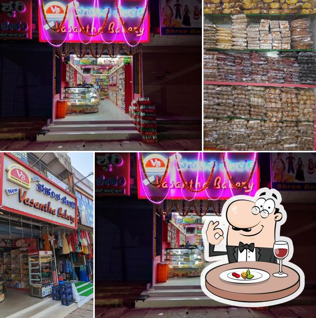 Meals at New Vasantha Bakery
