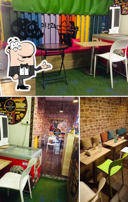 Check out how Pokket Cafe, Old Sangvi looks inside