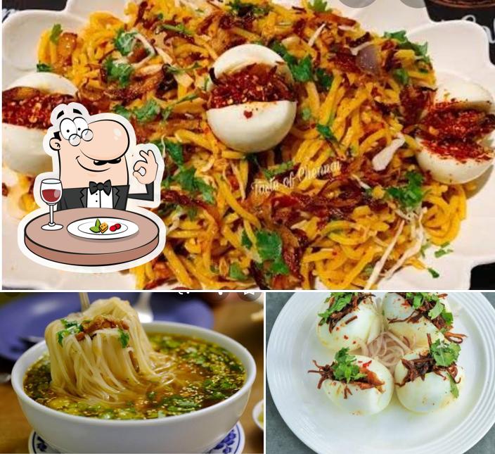 Food at Rangoon Atho Shop
