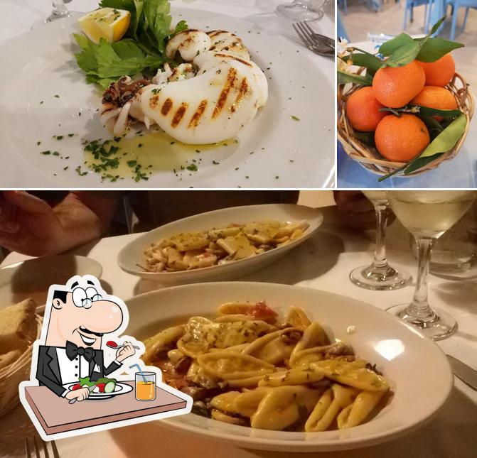 Cibo al Trattoria-pizzeria "la Lampara Jonica"