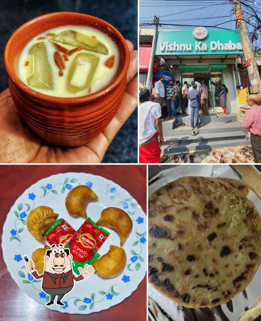 Food at Vishnu Ka Dhaba