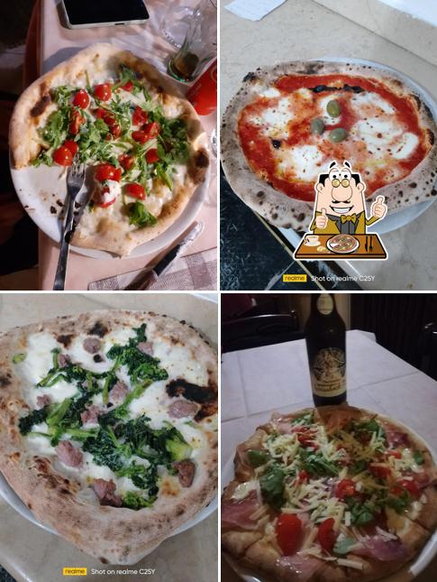 Prenditi tra le molte varianti di pizza