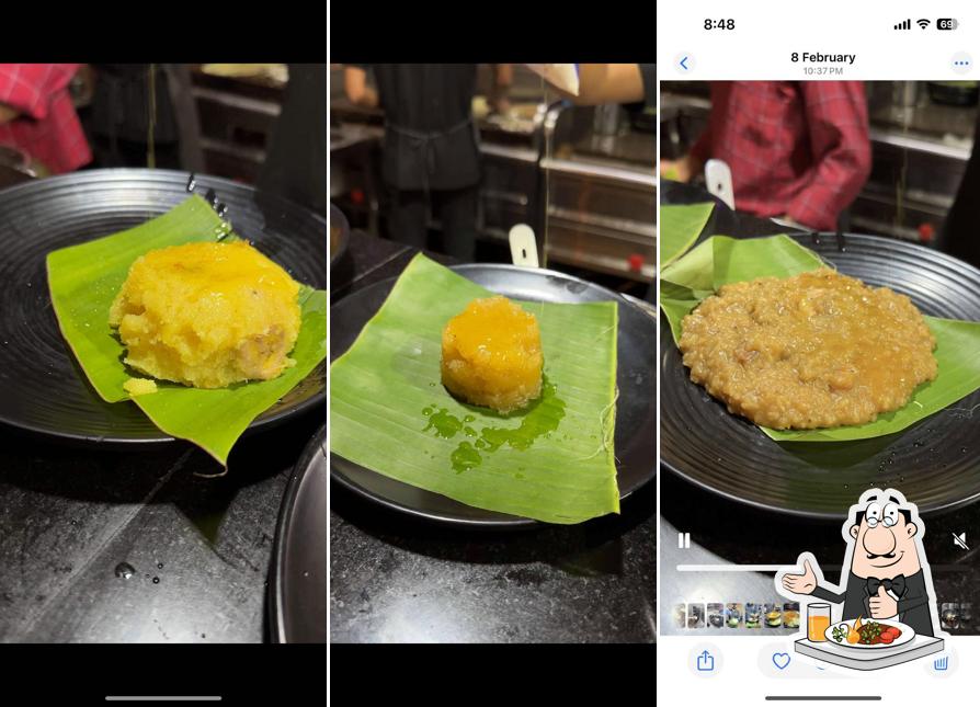 Food at The Srirangam Cafe