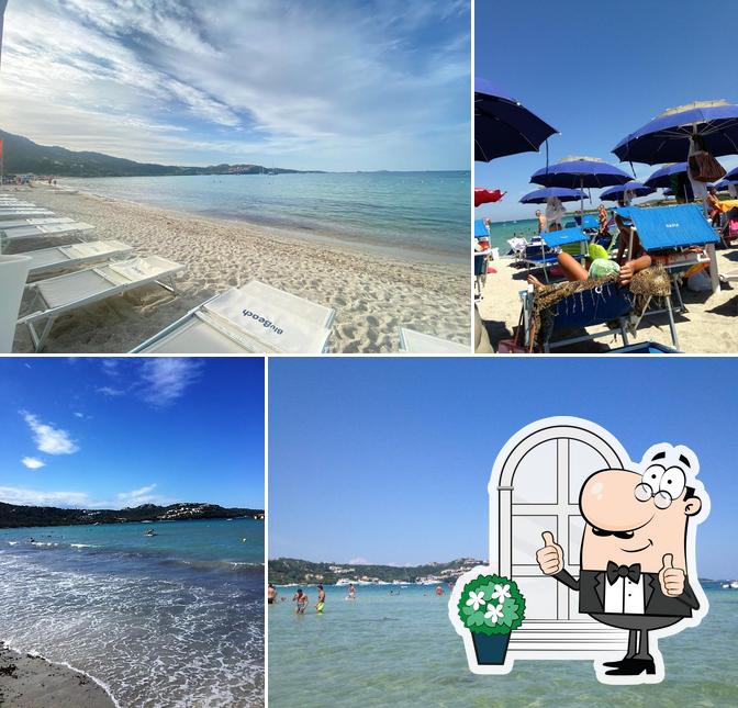 Gli esterni di Blu Beach
