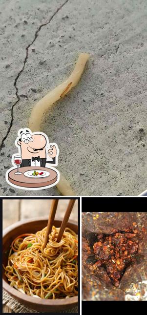 Food at Momo Rice Noodles