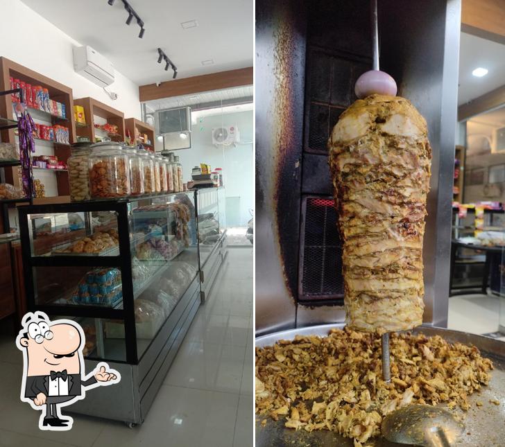 The interior of Aroozi Restaurant & Bakes