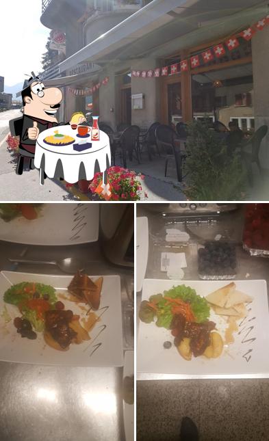 Piatto di formaggi al Café restaurant du Lac des Dix