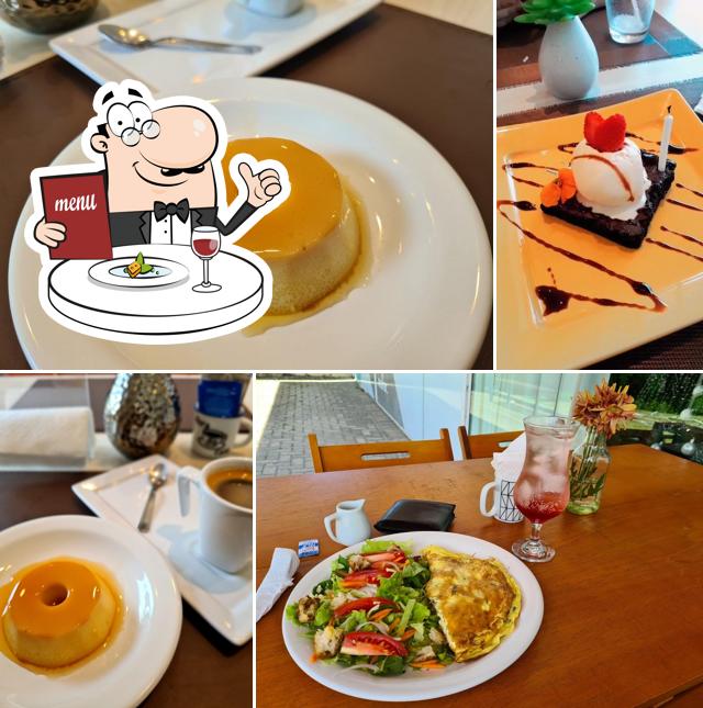 Comida em Casablanca Café