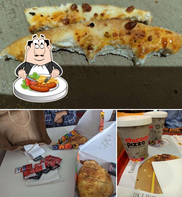 This is the photo displaying food and beverage at Chicago Pizza Margao