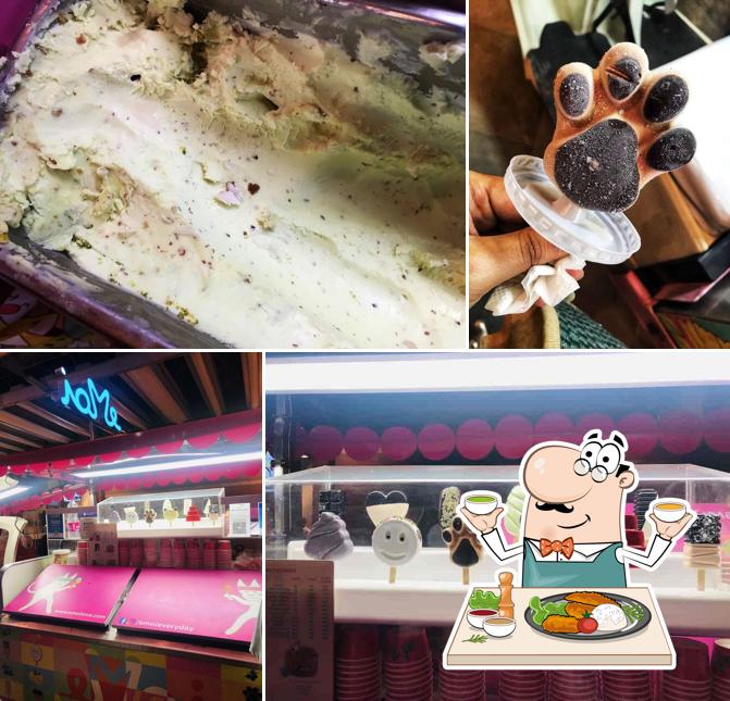 Food at Emoi - Artisanal Ice Creams & Gelato