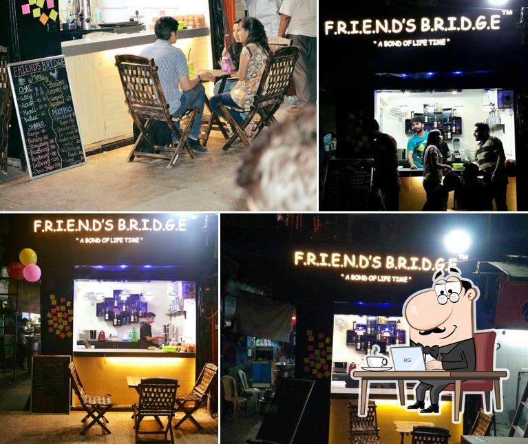 The interior of Friend's Bridge
