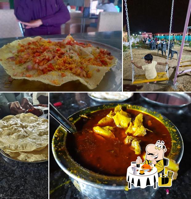 Food at Hotel Honest (veg and nonveg)