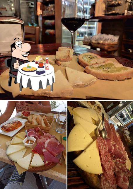 Piatto di formaggi al La Cantina Dei Sapori