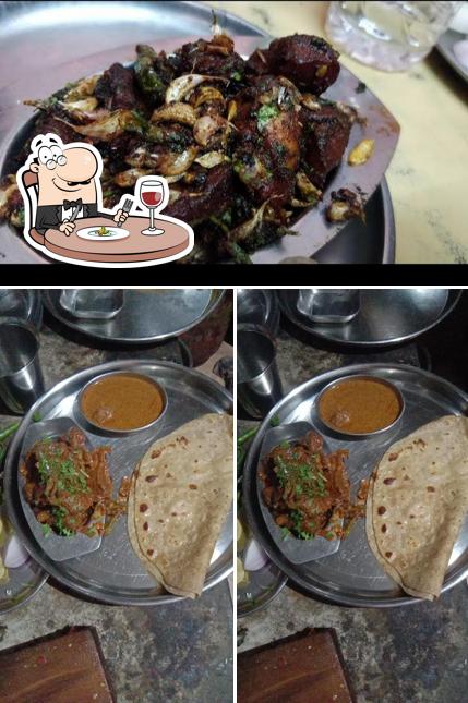 Meals at Lakshmi Reddy Miltry Hotel