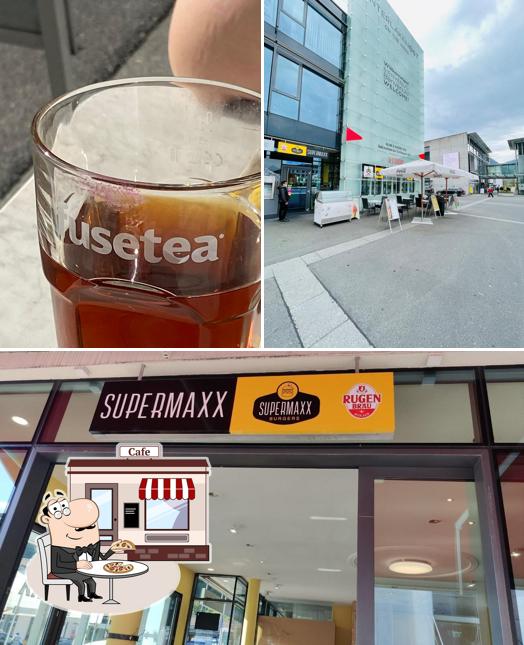 La foto di esterno e birra da SUPERMAXX BURGER CAFE