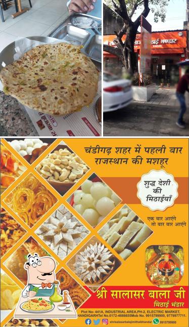 Food at Shri Salasar Balaji Mithai Bhandar