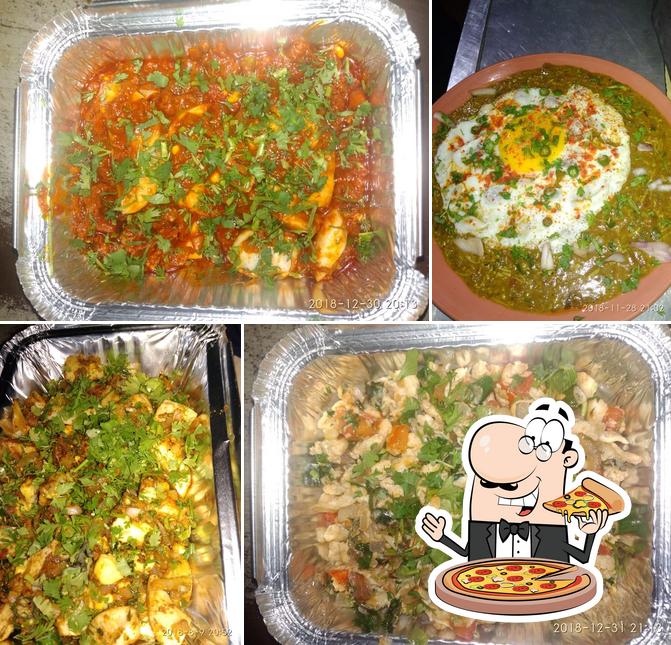 Order pizza at Swadon Ka Raja - Egg & Bhurji Center