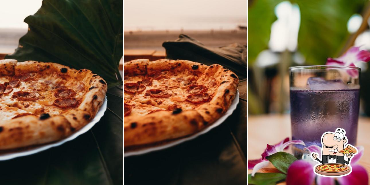 Get pizza at antiSOCIAL Goa