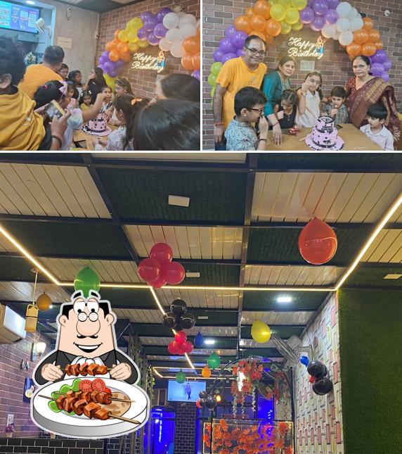 Food at Rockers Pizza Bhopura