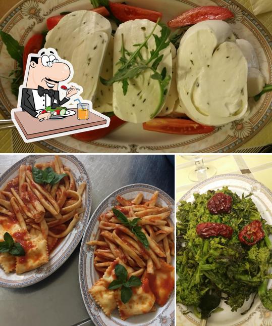 Platti al Trattoria Diana 80