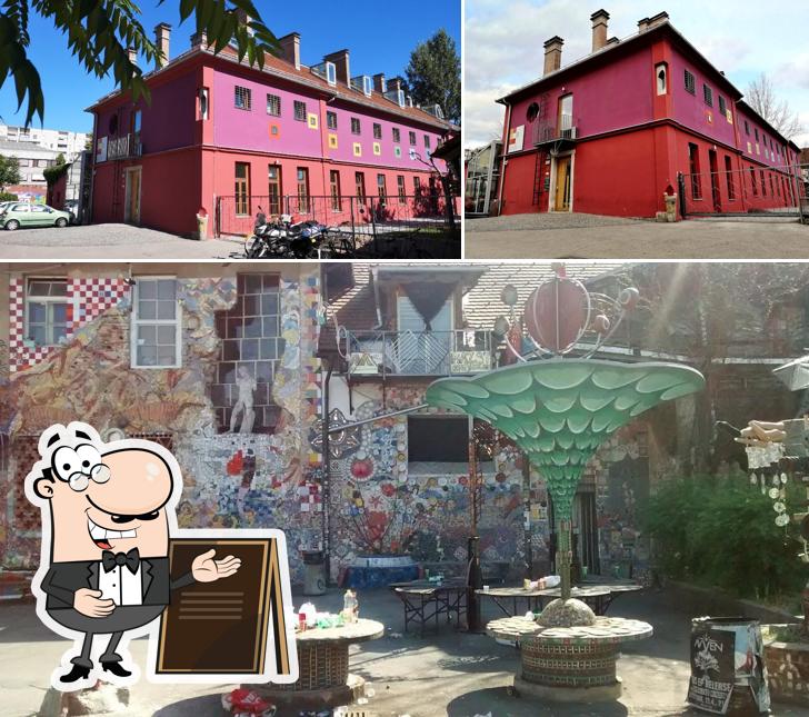 Gli esterni di Hostel Celica