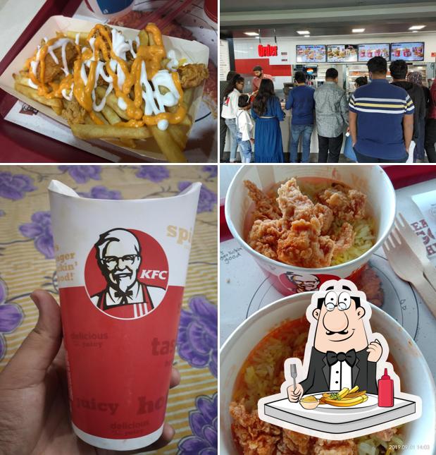 At KFC you can taste fries