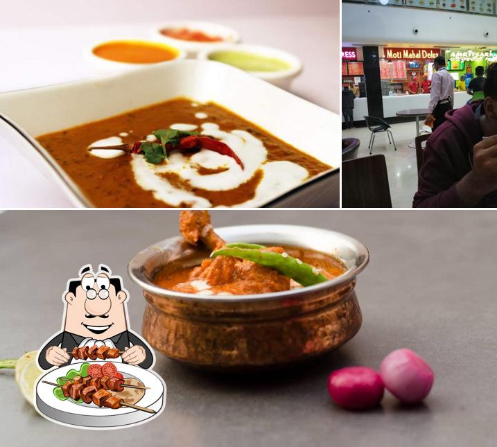 Moti Mahal Delux is distinguished by food and interior