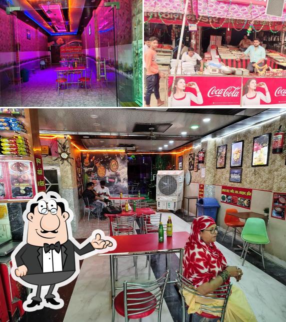 Among various things one can find interior and food at Prem Misthan Bhandar