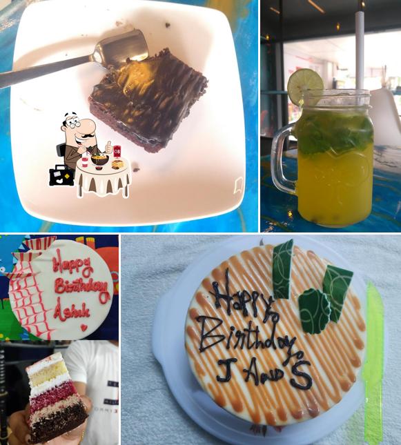 Food at Belgium Flakes ,a Premium Cake Cafe in Piravom