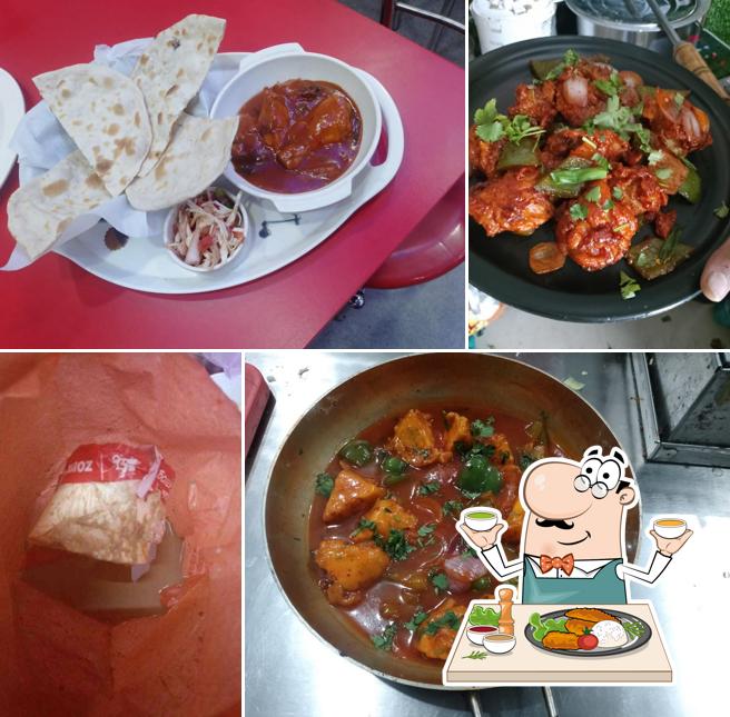 Food at Hidden Park Cafe