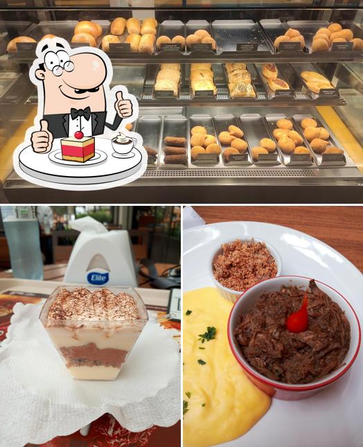 Padaria Brasileira Vila Assunção provê uma variedade de pratos doces