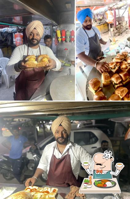 The photo of Subhash chaat corner’s food and exterior