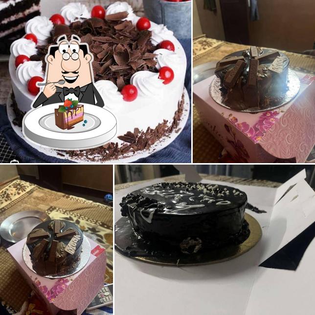 Chocolate cake at The Cake House