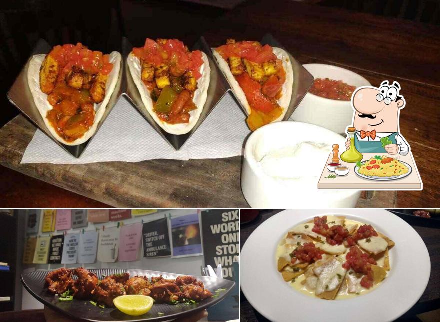 Food at Mockingbird Cafe Bar