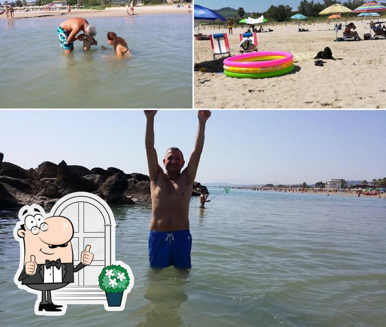 Gli esterni costituiscono una caratteristica importante di Boca Beach