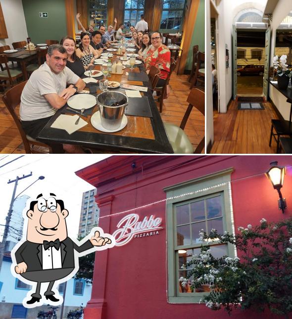 O interior do Babbo Pizzaria Unidade I