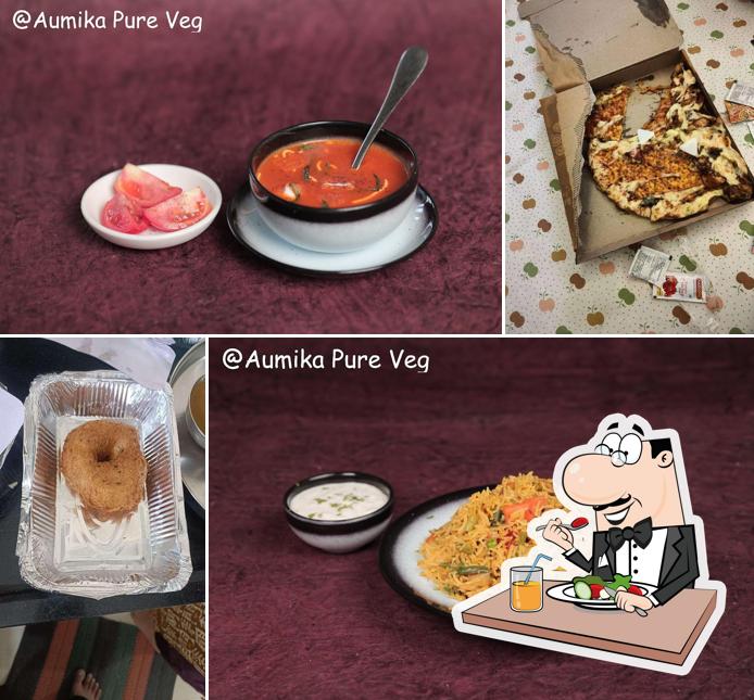 Food at Aumika - Pure Veg Restaurant