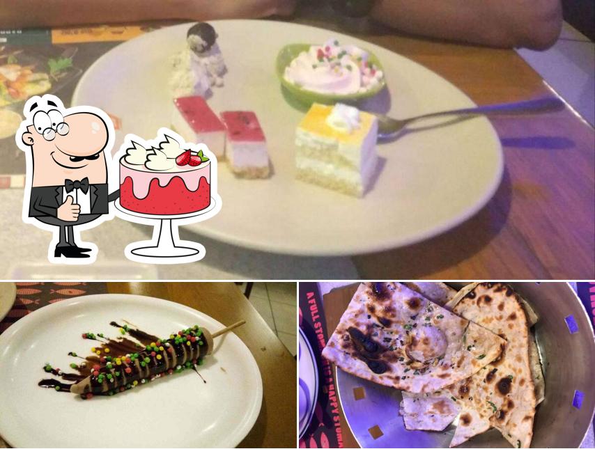 See this picture of Barbeque Nation