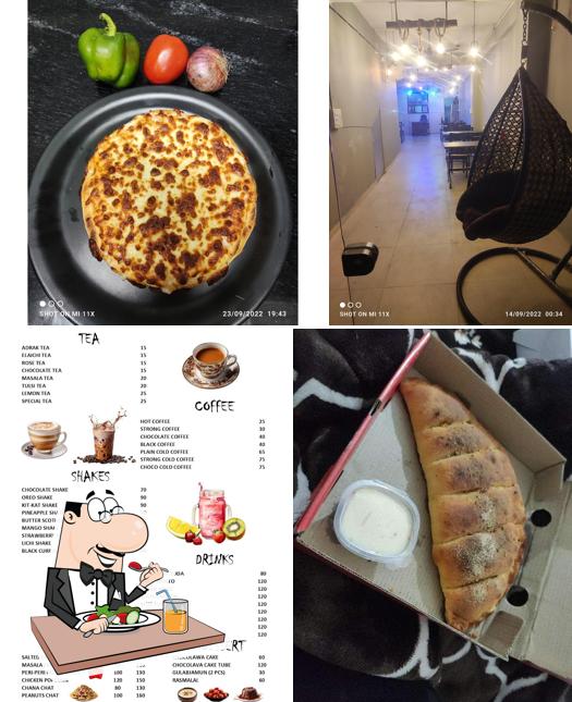 Food at Crazy Pizza