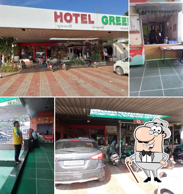 Check out how Green Hotel looks outside