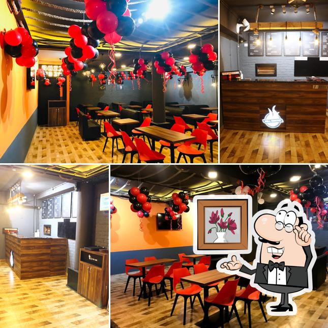 The interior of Grill Masters Moga