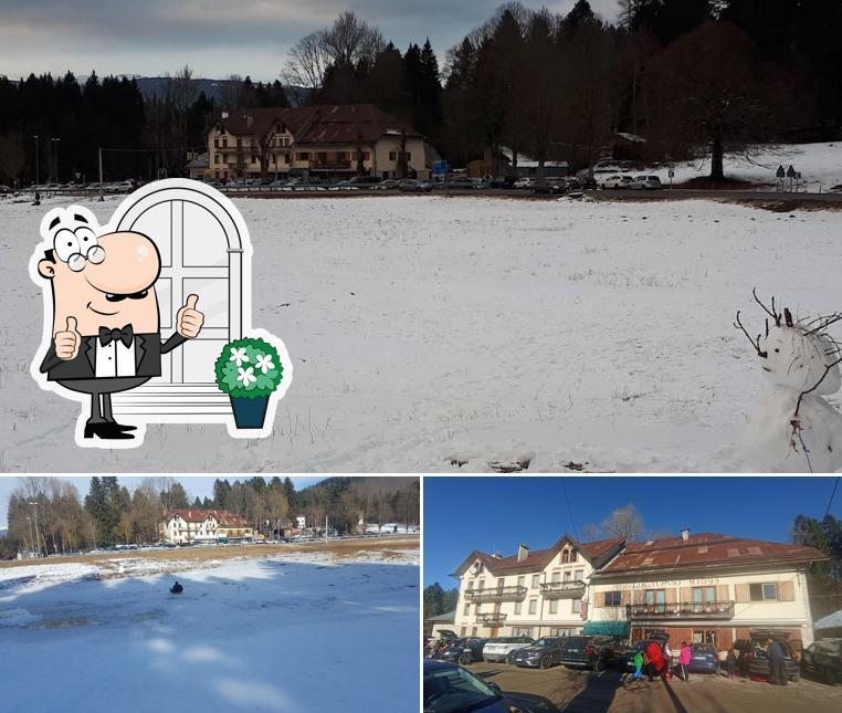 Gli esterni costituiscono una caratteristica importante di Pizzeria Ristorante al Turcio